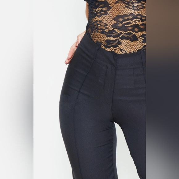 High waisted straight leg trousers - Picture 2 of 4